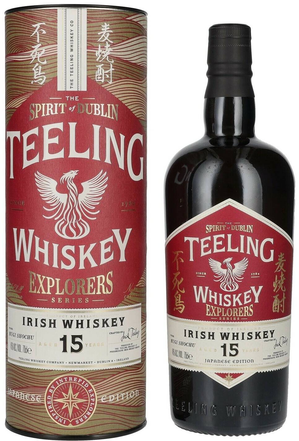 Teeling Aged 15 Years Mugi Shochu Finish Explorer Series Irish Whiskey 0,7l 50% Whisky