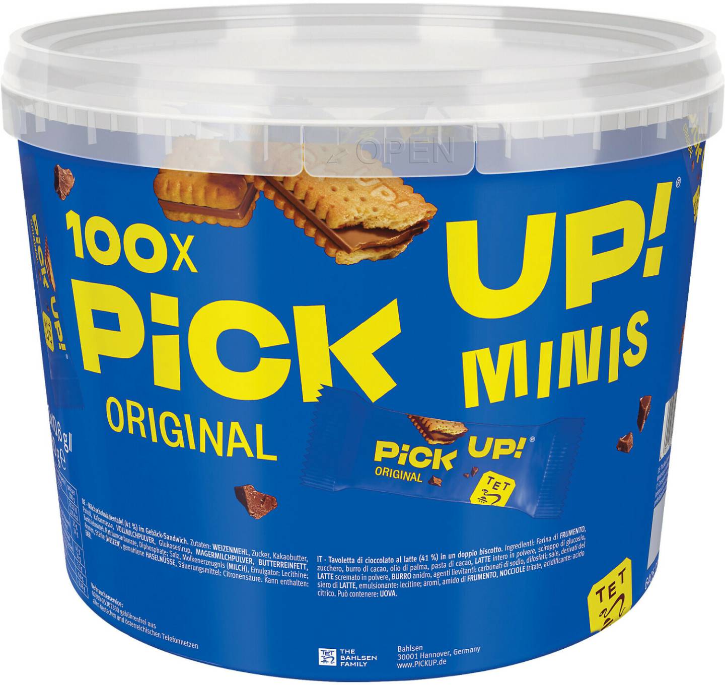 Süßigkeiten Leibniz Pick Up! Choco Minis (1060g)