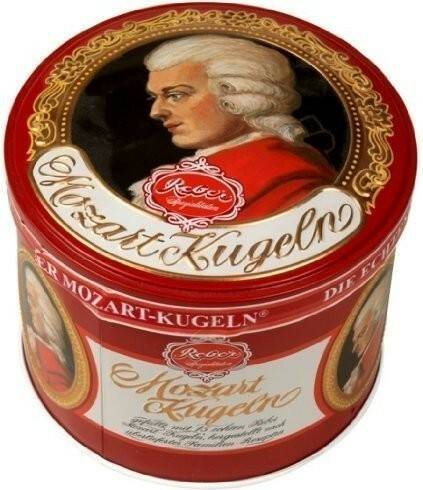 Pralinen Reber Mozart Kugeln Schmuckdose (300 g)