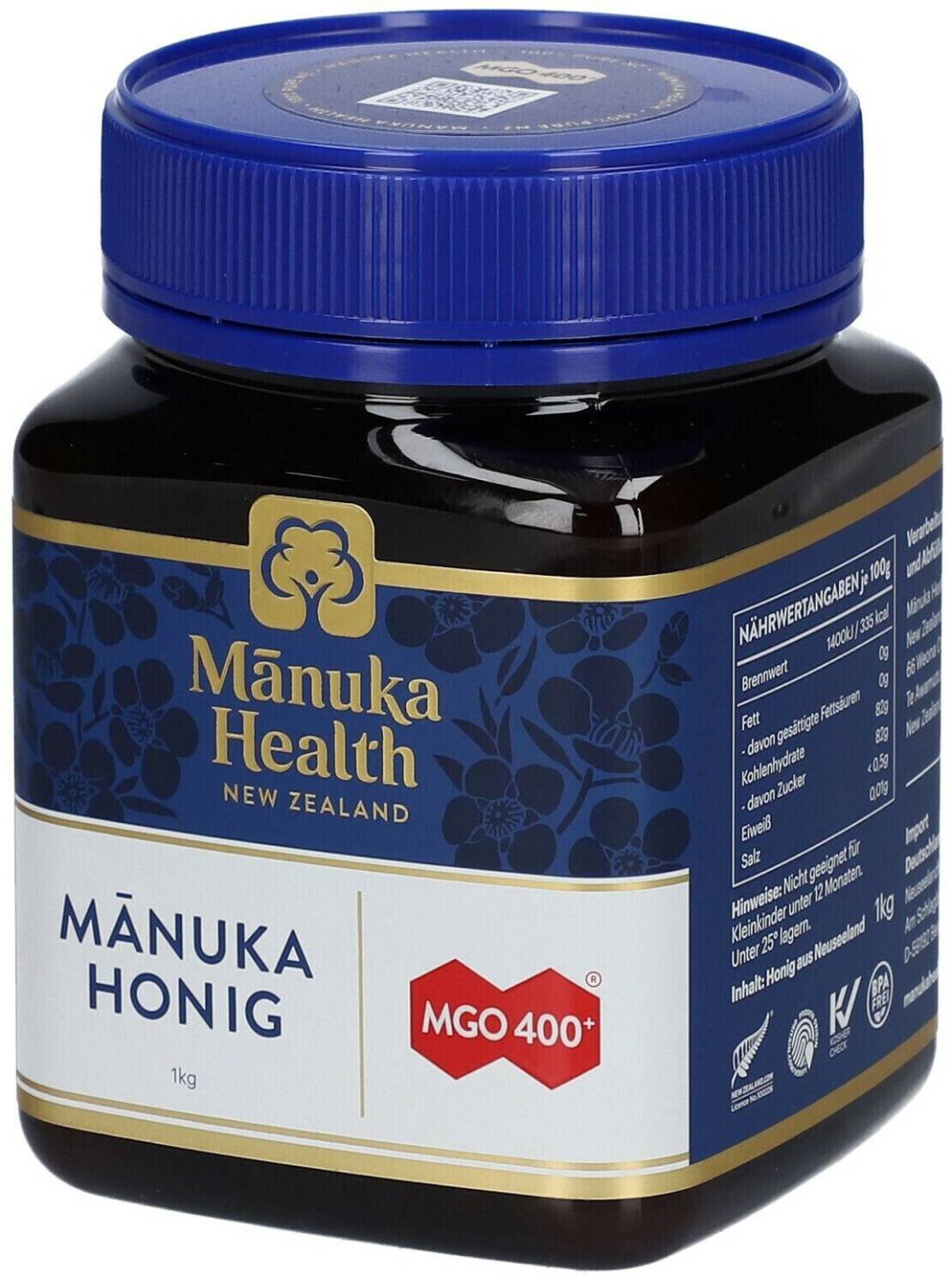 Manuka Health Manuka-Honig MGO 400+1kg Manuka Health Manuka-Honig MGO 400+