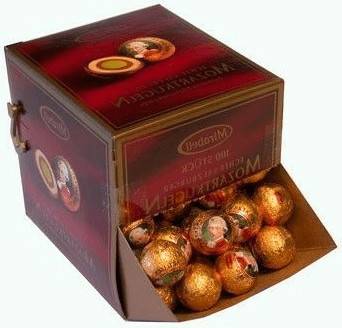 Pralinen Mirabell Echte Salzburger Mozartkugeln (100 Stück)