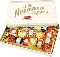 Süßigkeiten Niederegger Nostalgiedose (270 g)