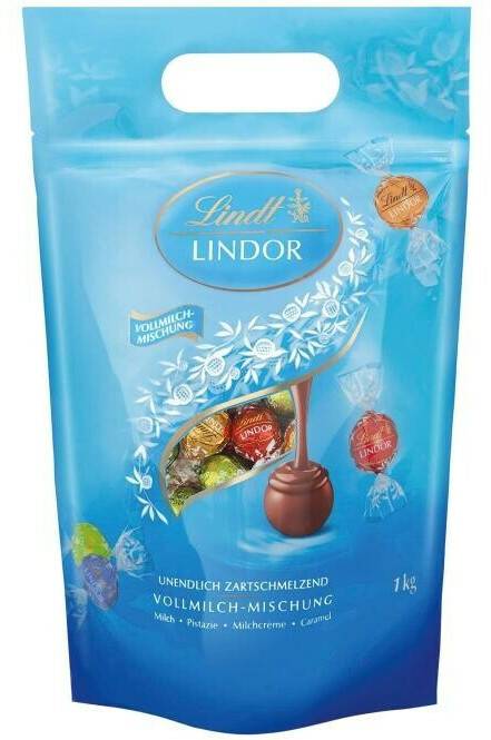 Lindt Lindor Kugeln Milch-Mix (1kg) Pralinen