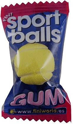 Süßigkeiten Fini Tennisball Gum (5 g)