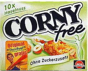 Süßigkeiten Corny Free Haselnuss (10er-Packung)