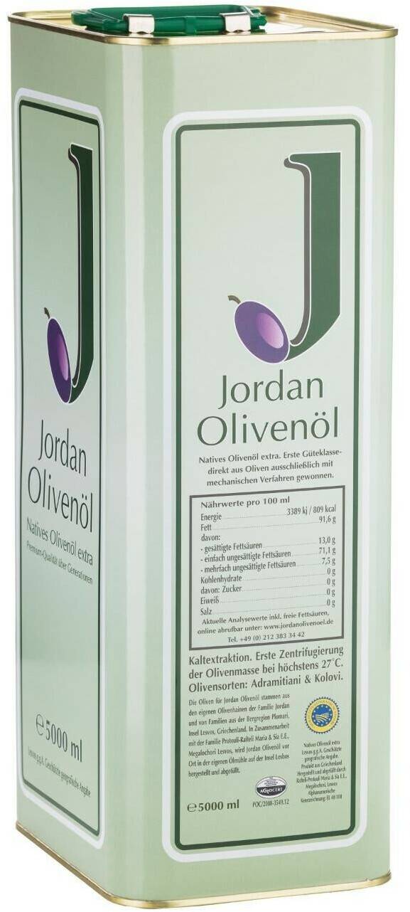 Jordan Natives Olivenöl extra Jordan Natives Olivenöl extra5l